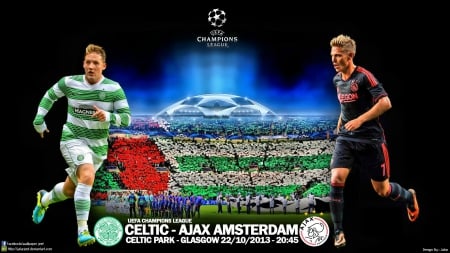 Celtic - AJAX AMSTERDAM CHAMPIONS LEAGUE - nike, champions league, fc barcelona, ac milan, ajax amsterdam wallpaper, celtic wallpaper, celtic, football, ajax, adidas, amsterdam