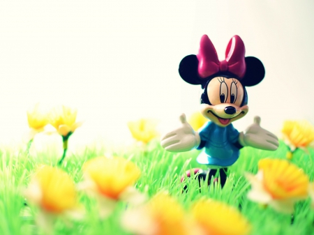 (Magic)Minnie Mouse! :) - mouse, 3d, photography, minnie