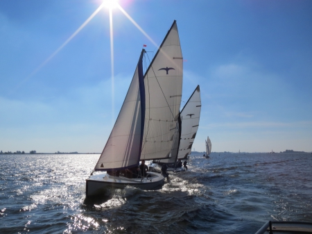 Sailing - water, sailing, boat, photography