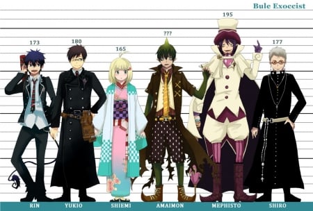 Ao No Exorcist - male, anime, female, blue exorcist, Ao No Exorcist