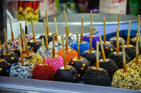 candy apples - entertainment, fun, yummy, foods, candy apples