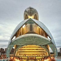 palace of arts in valencia spain