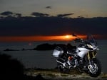 Aprilia at sunset