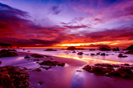 SUNSET HORIZON - Cloud, Nature, sunset, Australia, Coast, Landscape, Sky, Beach, Sea