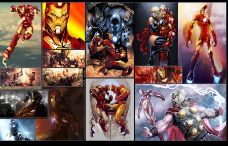 Iron Man - iron man, thor, marvel comics, ms marvel