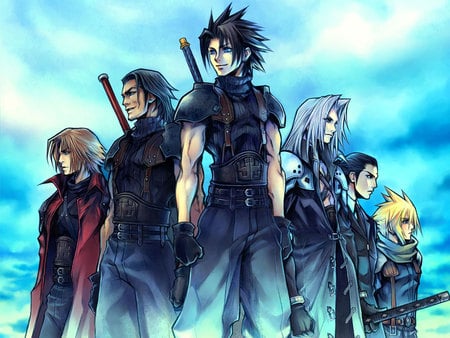 Crisis Core - cloud, zack, ff7, sephiroth