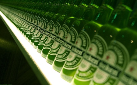 HEINEKEN ANYONE? - alcohol, brewed, beer