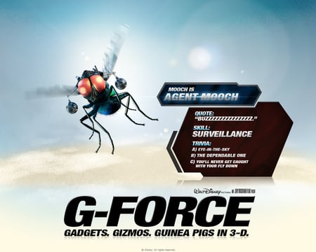 G-Force - g-force, paper, wall