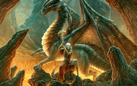 Dragon's Lair - art, dragon