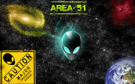 Alienware - alienware, space, technology, aliens