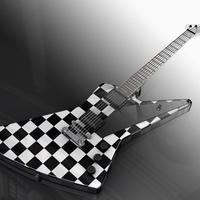 Gibson Explorer Checkered