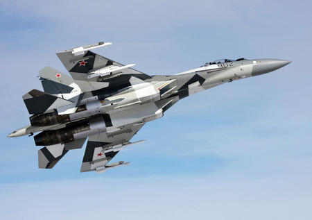 SU-35 - bomber, wing, fighter, missile, jet, firepower, military, aircraft, air, force, plane