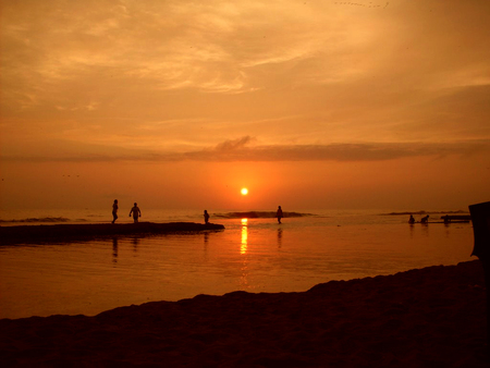 San Pedro Beach - san pedro, sunset, peru, lima