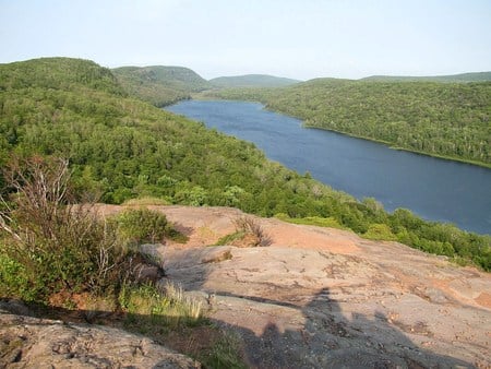 Lake Of The Clouds - lake, river, michigan, up, scenery, upper penisula