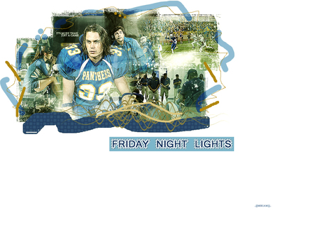 Friday Night Lights - tim riggins, minka kelly, kyle chandler, taylor kitsch, eric taylor, friday night lights, lyla garrity