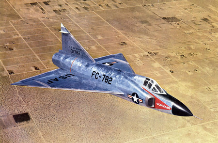 Convair F-102 Delta Dagger - united states air force, delta wing, convair, jet