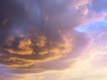 Swirling Storm Clouds