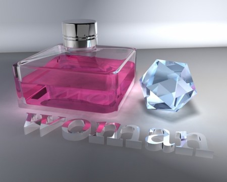 Parfum - 3d, abstract