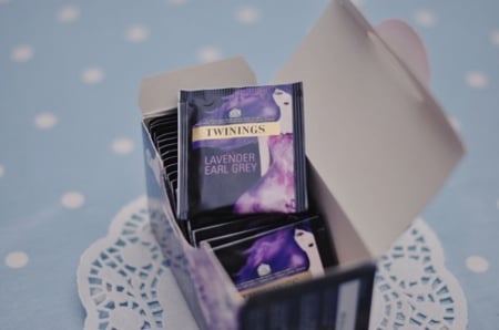 Twinings - purple, box, twinings, girl, lavander, tes