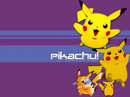 Pikachu! - pokemon, cute, electric type, pikachu