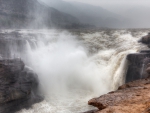 amazing hukou waterfall in china hdr