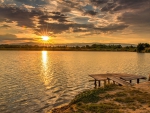 Evening at the lake