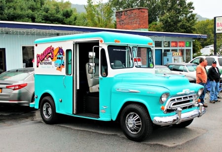 1957 Chevy Milk Truck - classic, chevrolet, chevy, truck