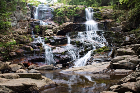 Shelving Rock Falls - adirondack mountains, water, adirondacks, scenic, waterfalls, falls