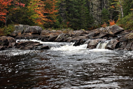 Boreas River - river, adirondacks, waterfall, scenic, nature