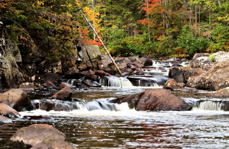 Boreas River #2 - river, adirondack mountains, nature, waterfall, adirondacks, scenic