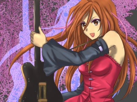 Sawako - sawako, k-on, anime rocker, anime, anime girl