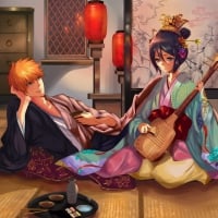 Ichigo and Rukia