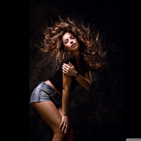 gorgeous brunette supermodel