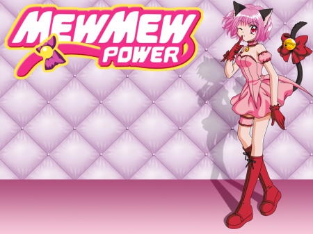 Mew Mew Power - zoey, mew mew power, cat, pink