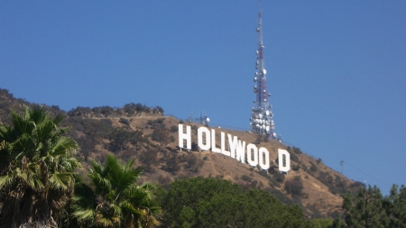 Hollywood Sign - hollywood, nature, california, mountain, sign