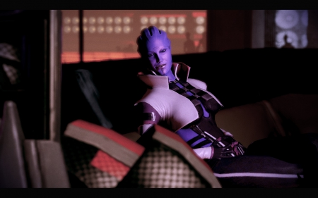 Mass Effect 2 In Game - mass effect 2, girl, ingame, screenshot