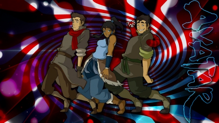 Avatar Korra/Mako/Bolin - mako, bolin, avatar the legend of korra, korra, avatar korra, the legend of korra, avatar