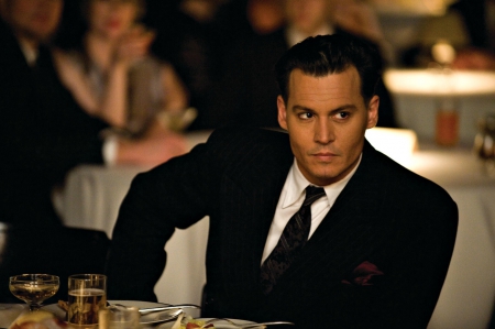 Johnny Depp - male, johnny depp, black, actor, hadsome, man, suit