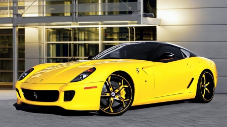 Ferrari 599 GTO - ferrari, image, 10, 05, yellow, 2013