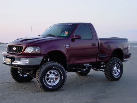 Ford F150 1997 - rally, thrill, offroad, 4x4