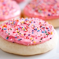 Frosted Sugar Cookies