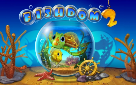 Fishdom 2 - fun, game, fishdom 2, animals