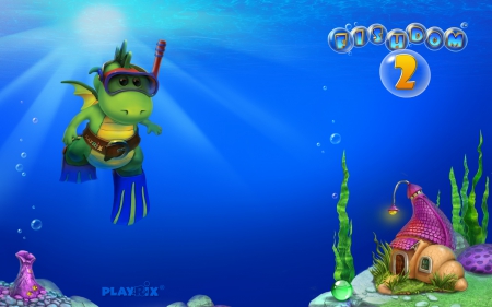 Fishdom 2 - fun, game, fishdom 2, animals