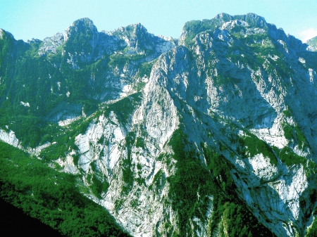 Mountain - rock, nature, mountain, snow