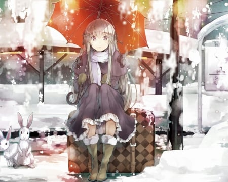 Yosuga No Sora - nice, cute, girl, wait