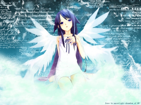 novel saya - girl, cute, novel, angel