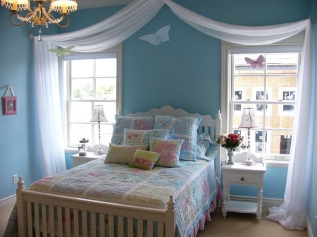 Kids Romantic Bedroom - kids, romantic, decor, room, ideas, pink