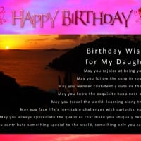 HAPPY BIRTHDAY DAUGHTER