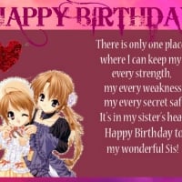 HAPPY BIRTHDAY SIS