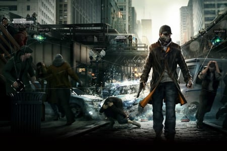 Out of Control - Ubisoft, Watch Dogs, Aiden, TPS, Haywire, Hacking, Third Person Shooter, Phone